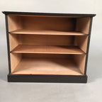 Japanese Wooden Lacquered Sewing Box Vtg Haribako Chest Tansu 3 Drawers T223