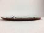 Japanese Wooden Lacquered Shikishi Display Board Vtg Shunkei-Nuri UR643