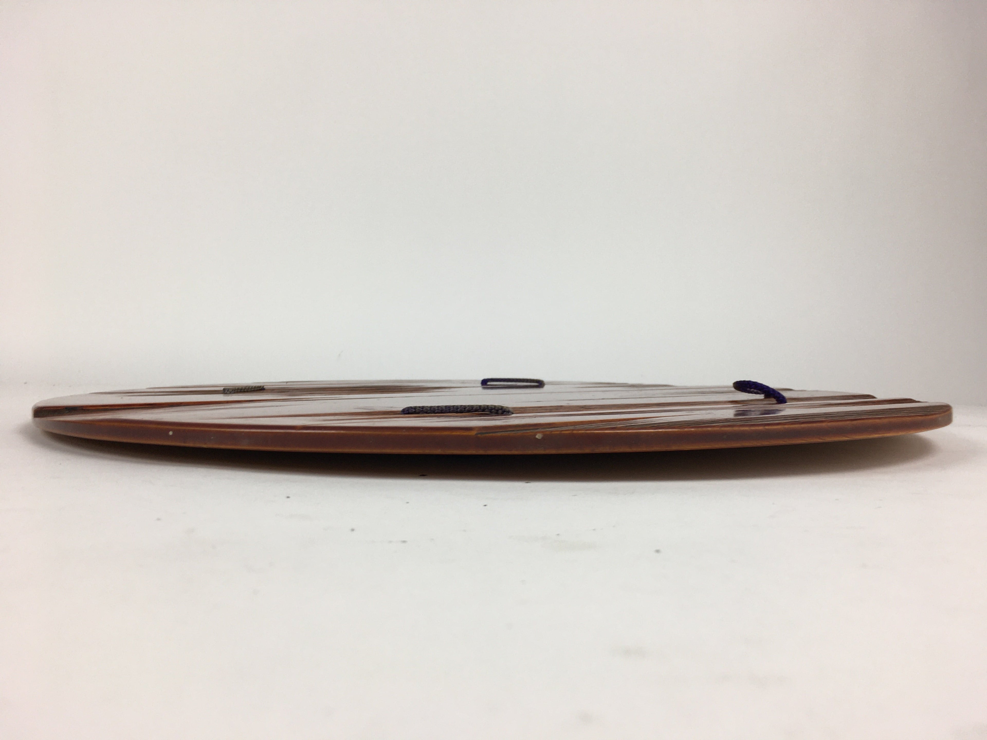 Japanese Wooden Lacquered Shikishi Display Board Vtg Shunkei-Nuri UR643