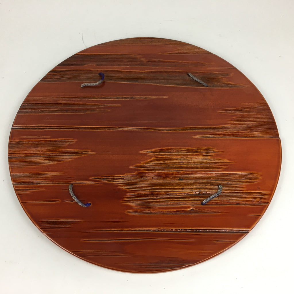 Japanese Wooden Lacquered Shikishi Display Board Vtg Shunkei-Nuri UR643