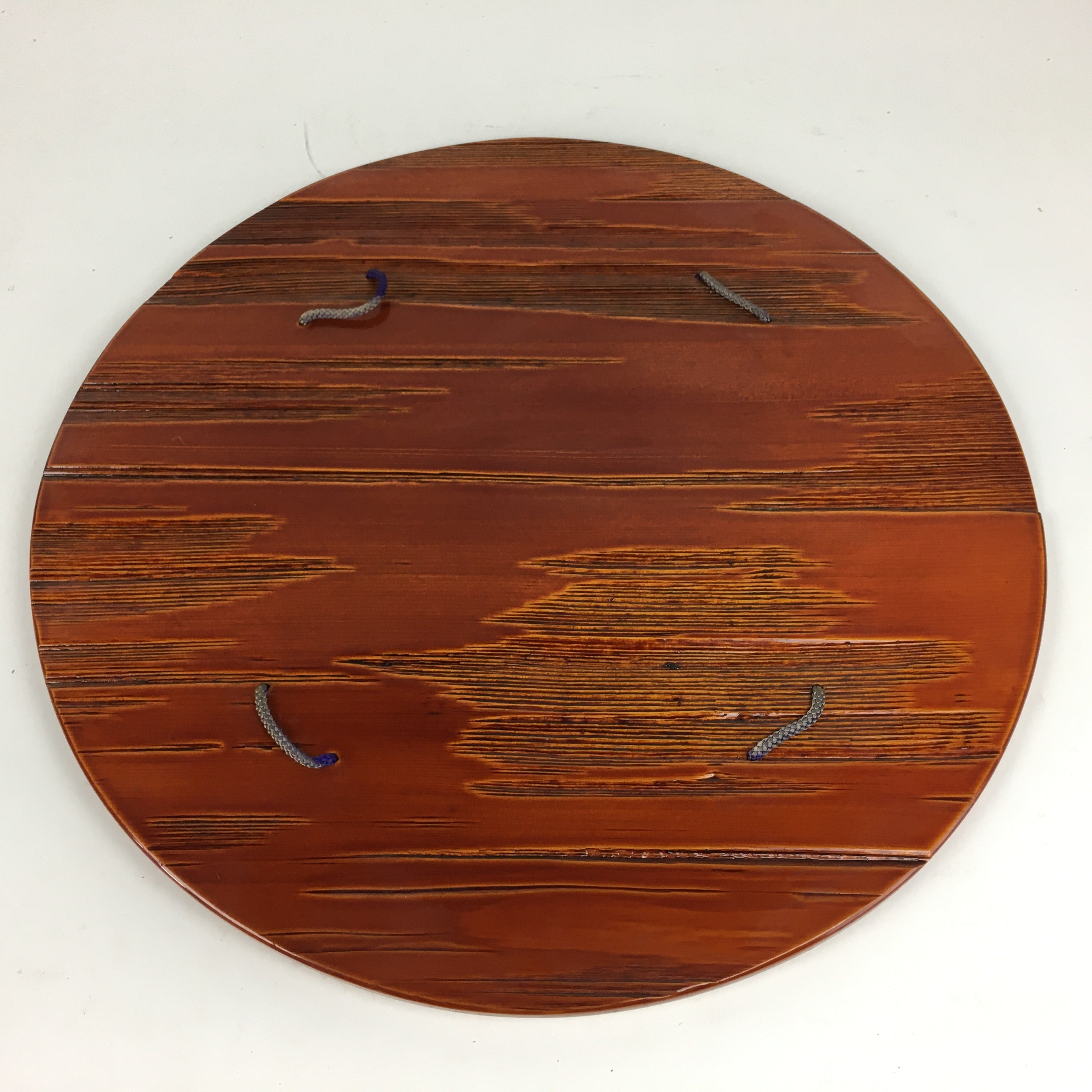 Japanese Wooden Lacquered Shikishi Display Board Vtg Shunkei-Nuri UR643