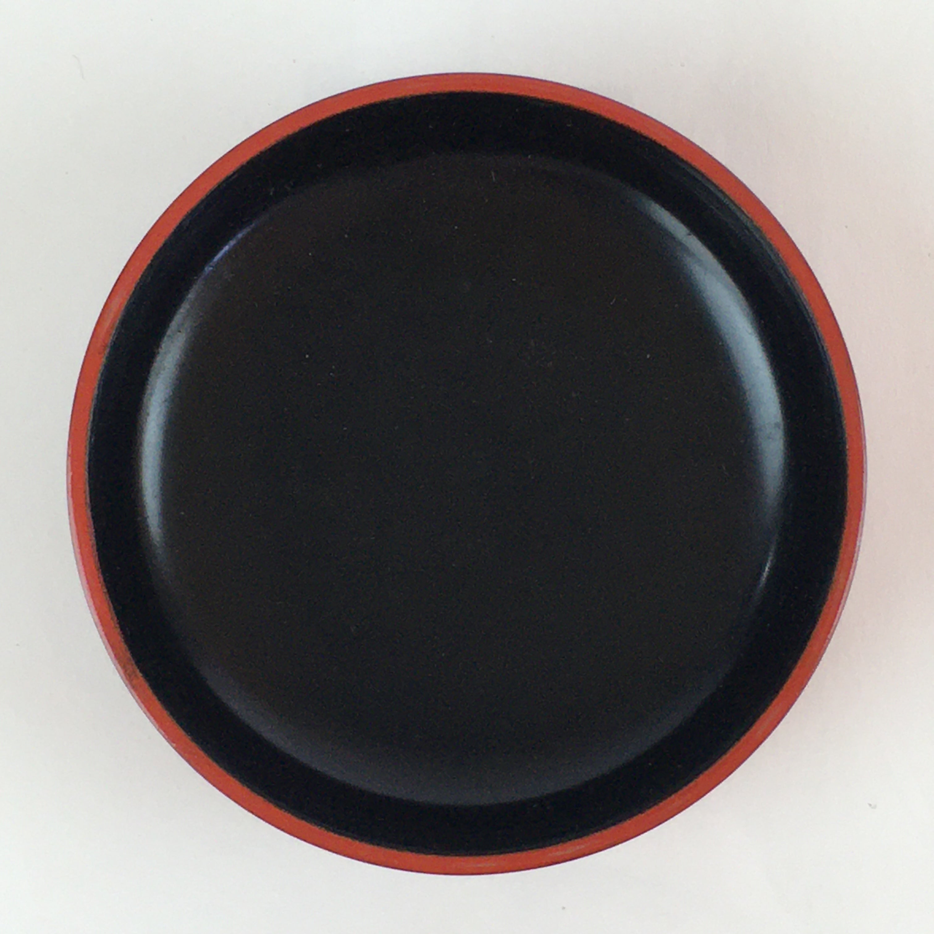 Japanese Wooden Lacquered Tea Caddy Vtg Natsume Sado Ceremony Black NM89