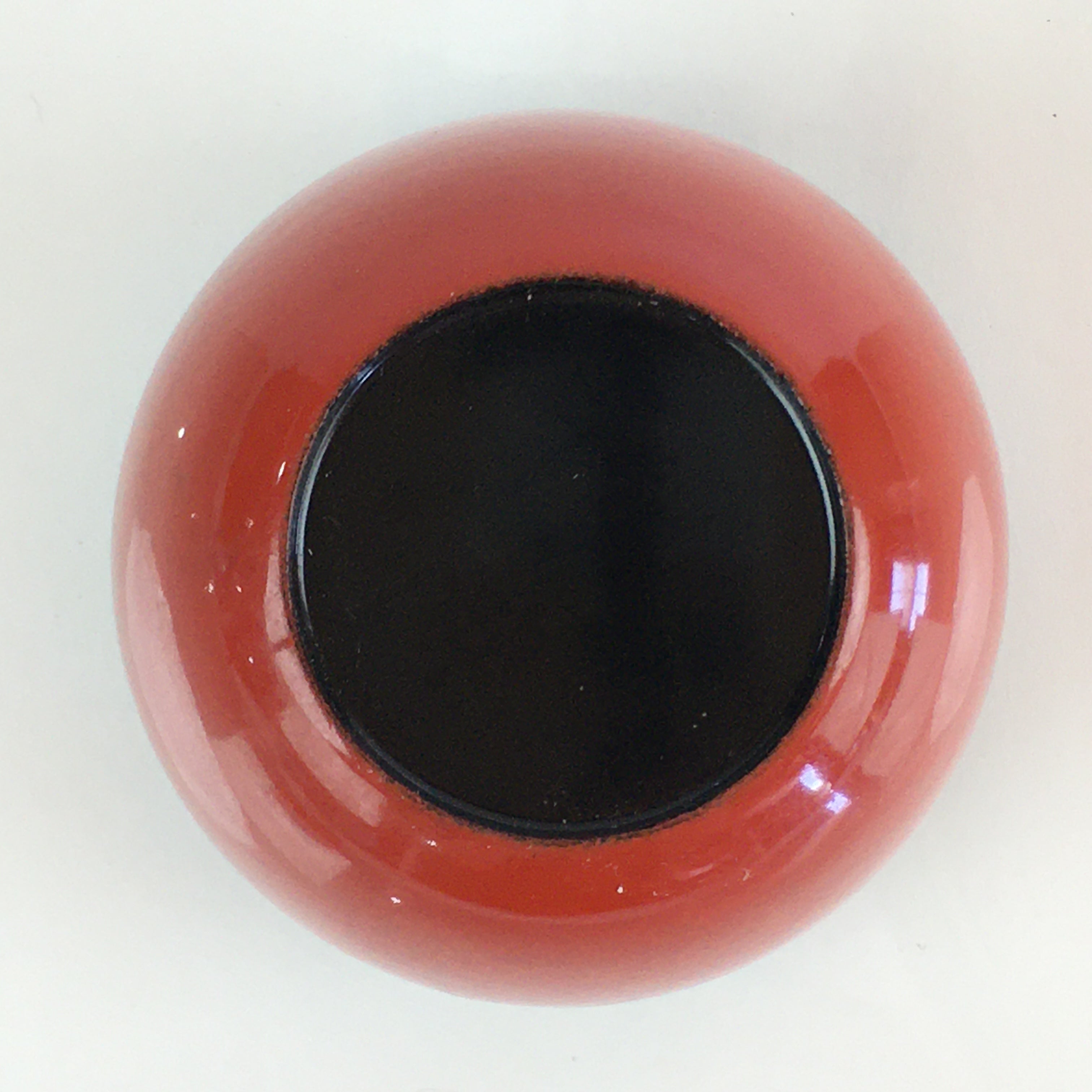 Japanese Wooden Lacquered Tea Caddy Vtg Natsume Sado Ceremony Black NM89