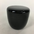 Japanese Wooden Lacquered Tea Caddy Vtg Natsume Sado Ceremony NM82