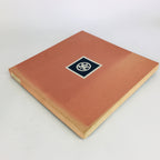 Japanese Wooden Lacquered Tray Obon Vtg Nurimono Brown Round Shape LWB45