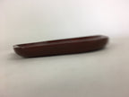 Japanese Wooden Lacquered Tray Obon Vtg Nurimono Plum Blossom Shape UR504