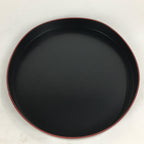Japanese Wooden Lacquered Tray Obon Vtg Sando-Bon Tea Ceremony UR617