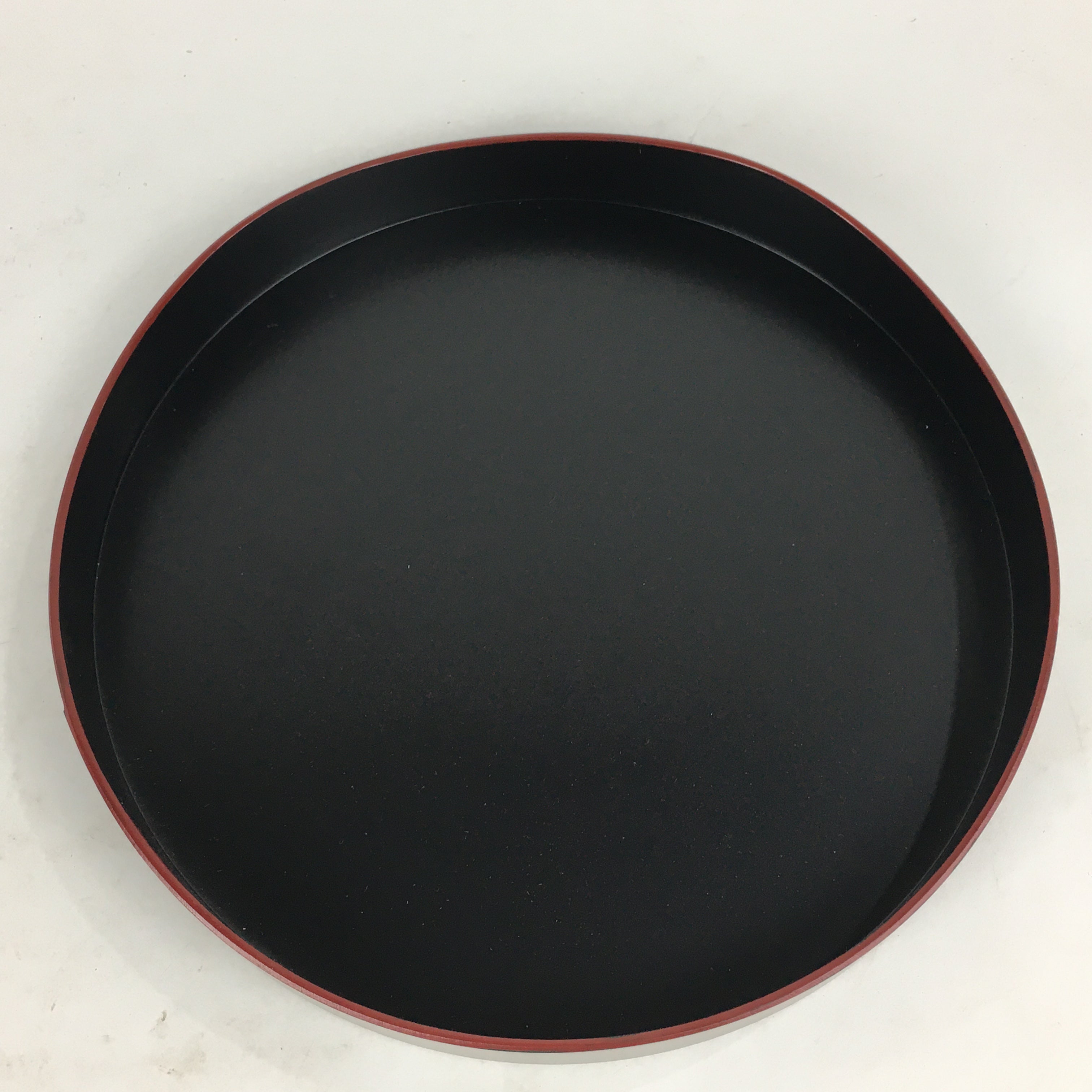Japanese Wooden Lacquered Tray Obon Vtg Sando-Bon Tea Ceremony UR617