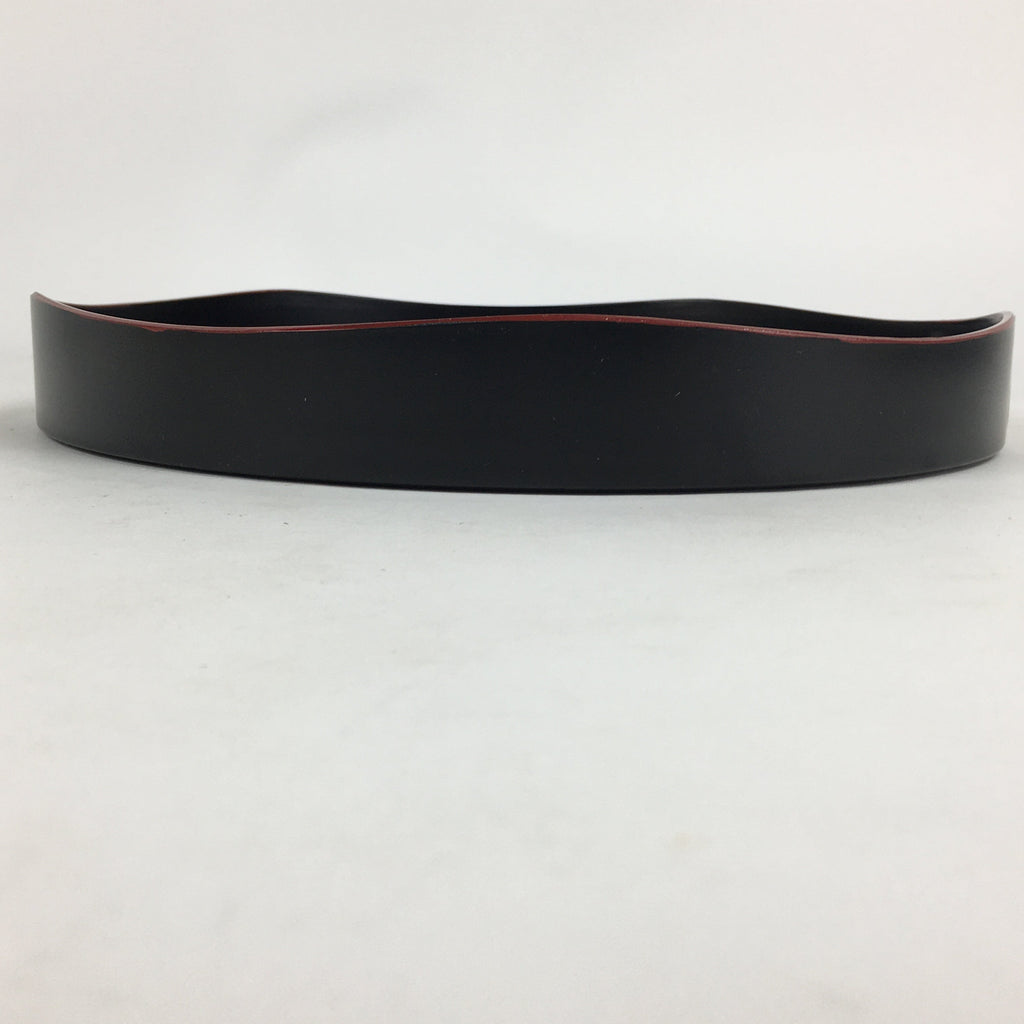 Japanese Wooden Lacquered Tray Obon Vtg Sando-Bon Tea Ceremony UR617
