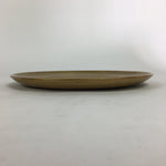 Japanese Wooden Lacquerware 2pc Plates Vtg Round Senmaki Hida-Takayama UR583