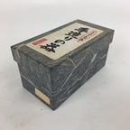 Japanese Wooden Lacquerware Sake Cup 2pc Set Vtg Hollowed Natural Wood UR611