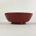 Japanese Wooden Lacquerware Small Bowl Vtg Urushinuri Red Kobachi UR768