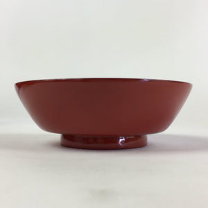 Japanese Wooden Lacquerware Small Bowl Vtg Urushinuri Red Kobachi UR769