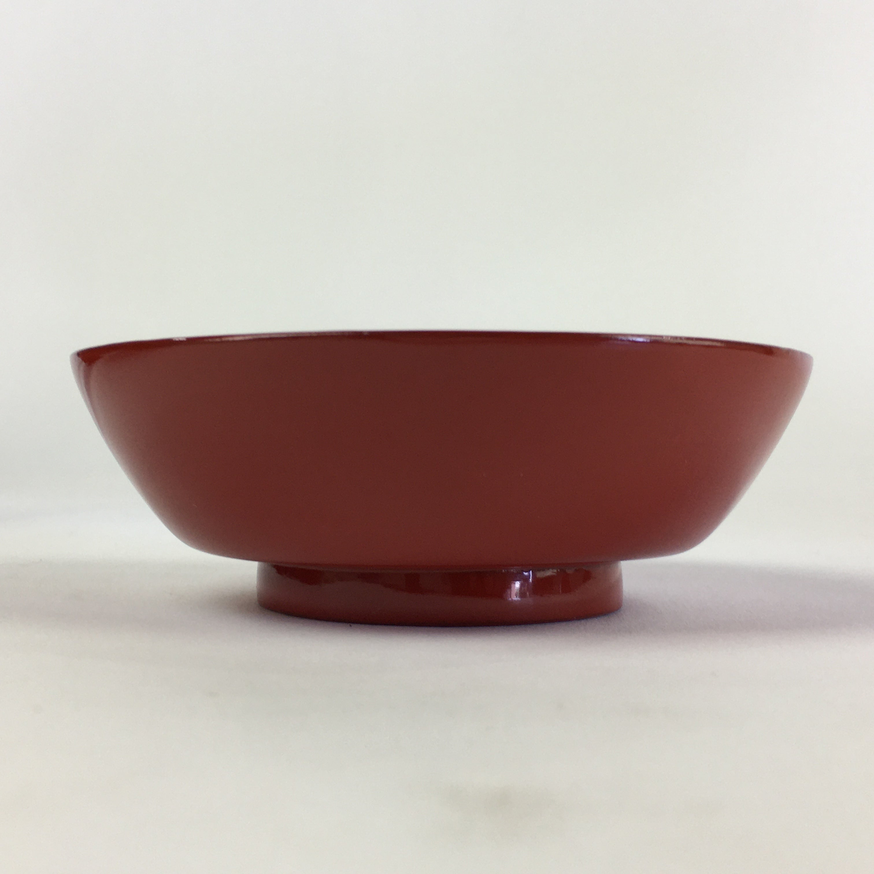 Japanese Wooden Lacquerware Small Bowl Vtg Urushinuri Red Kobachi UR769