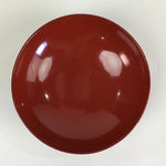 Japanese Wooden Lacquerware Small Bowl Vtg Urushinuri Red Kobachi UR770