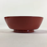 Japanese Wooden Lacquerware Small Bowl Vtg Urushinuri Red Kobachi UR770