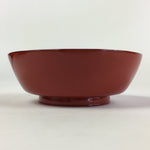 Japanese Wooden Lacquerware Small Bowl Vtg Urushinuri Red Kobachi UR770