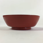 Japanese Wooden Lacquerware Small Bowl Vtg Urushinuri Red Kobachi UR770