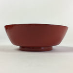 Japanese Wooden Lacquerware Small Bowl Vtg Urushinuri Red Kobachi UR770