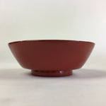 Japanese Wooden Lacquerware Small Bowl Vtg Urushinuri Red Kobachi UR771