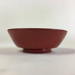 Japanese Wooden Lacquerware Small Bowl Vtg Urushinuri Red Kobachi UR771