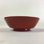 Japanese Wooden Lacquerware Small Bowl Vtg Urushinuri Red Kobachi UR771