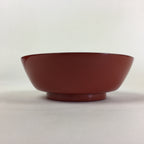 Japanese Wooden Lacquerware Small Bowl Vtg Urushinuri Red Kobachi UR772