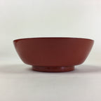 Japanese Wooden Lacquerware Small Bowl Vtg Urushinuri Red Kobachi UR772