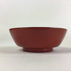 Japanese Wooden Lacquerware Small Bowl Vtg Urushinuri Red Kobachi UR772