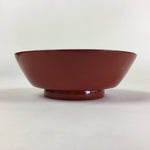 Japanese Wooden Lacquerware Small Bowl Vtg Urushinuri Red Kobachi UR773