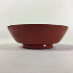 Japanese Wooden Lacquerware Small Bowl Vtg Urushinuri Red Kobachi UR773