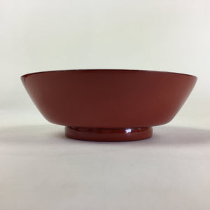 Japanese Wooden Lacquerware Small Bowl Vtg Urushinuri Red Kobachi UR773