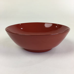 Japanese Wooden Lacquerware Small Bowl Vtg Urushinuri Red Kobachi UR773