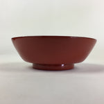 Japanese Wooden Lacquerware Small Bowl Vtg Urushinuri Red Kobachi UR774