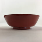 Japanese Wooden Lacquerware Small Bowl Vtg Urushinuri Red Kobachi UR775