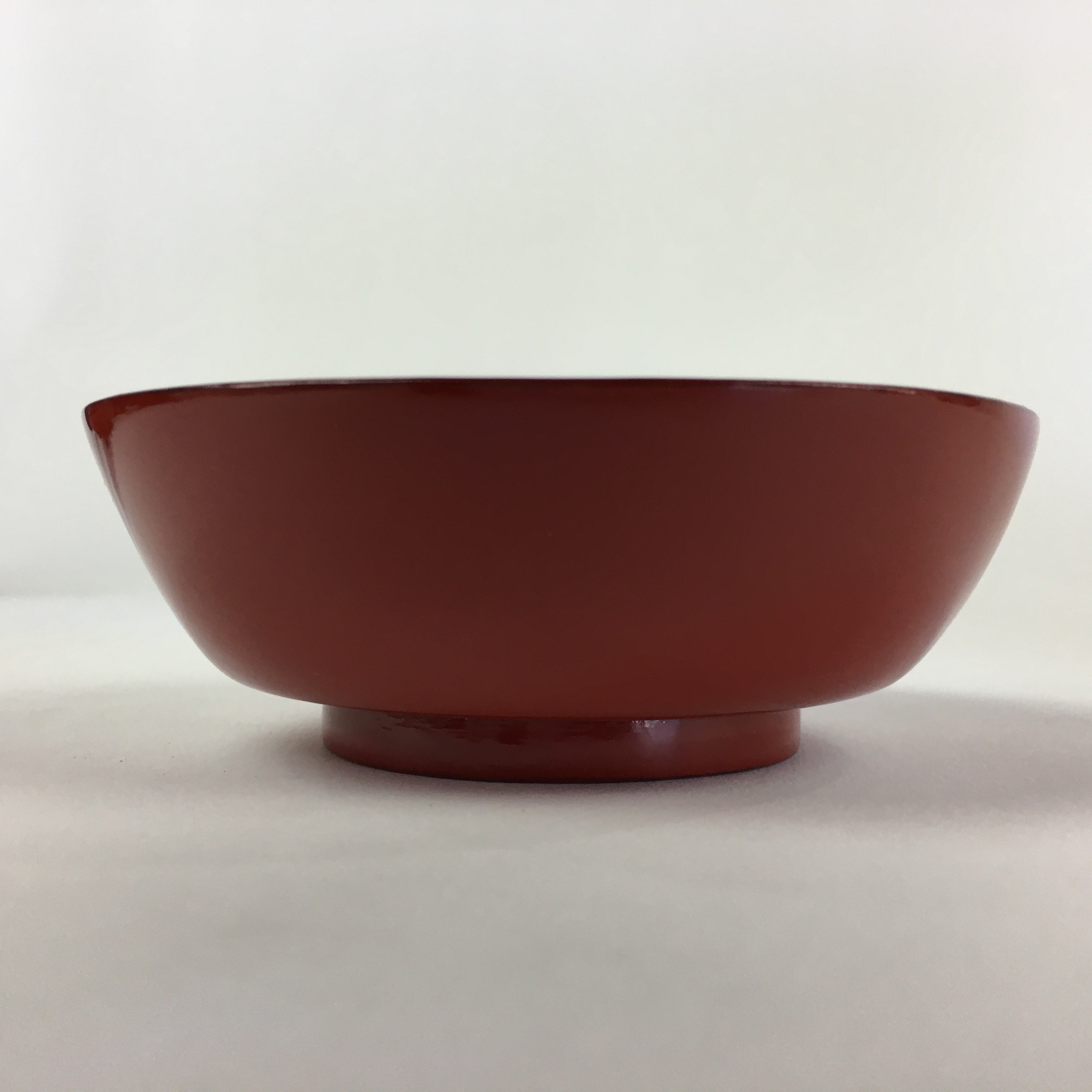 Japanese Wooden Lacquerware Small Bowl Vtg Urushinuri Red Kobachi UR775