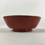 Japanese Wooden Lacquerware Small Bowl Vtg Urushinuri Red Kobachi UR776