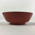 Japanese Wooden Lacquerware Small Bowl Vtg Urushinuri Red Kobachi UR776