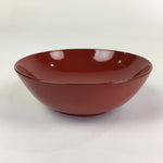 Japanese Wooden Lacquerware Small Bowl Vtg Urushinuri Red Kobachi UR776