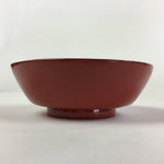 Japanese Wooden Lacquerware Small Bowl Vtg Urushinuri Red Kobachi UR777