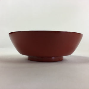 Japanese Wooden Lacquerware Small Bowl Vtg Urushinuri Red Kobachi UR777