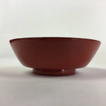 Japanese Wooden Lacquerware Small Bowl Vtg Urushinuri Red Kobachi UR777