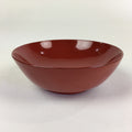 Japanese Wooden Lacquerware Small Bowl Vtg Urushinuri Red Kobachi UR777