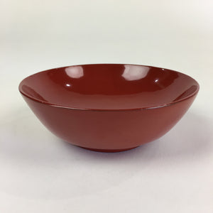 Japanese Wooden Lacquerware Small Bowl Vtg Urushinuri Red Kobachi UR777