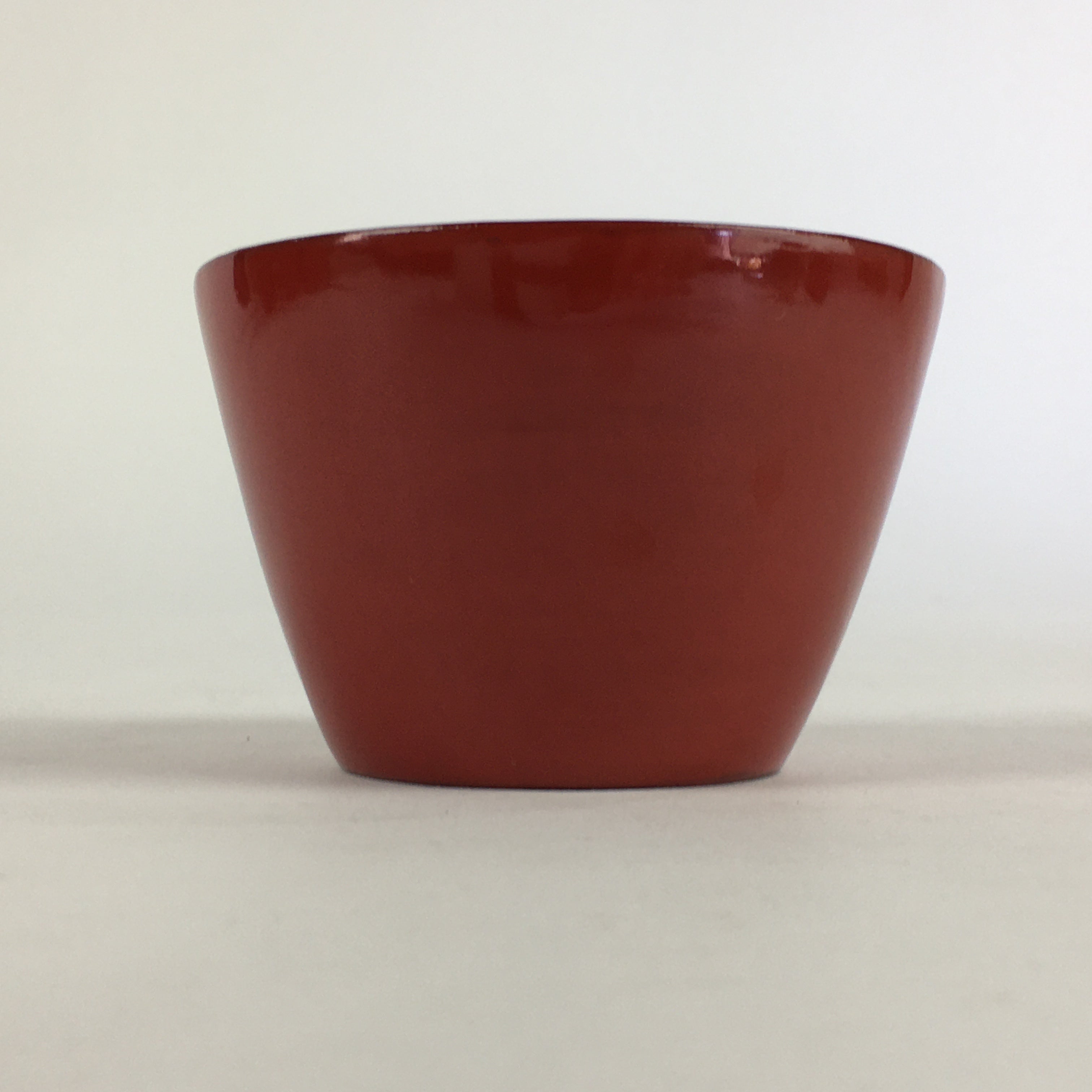 Japanese Wooden Lacquerware Small Bowl Vtg Urushinuri Red Kobachi UR778