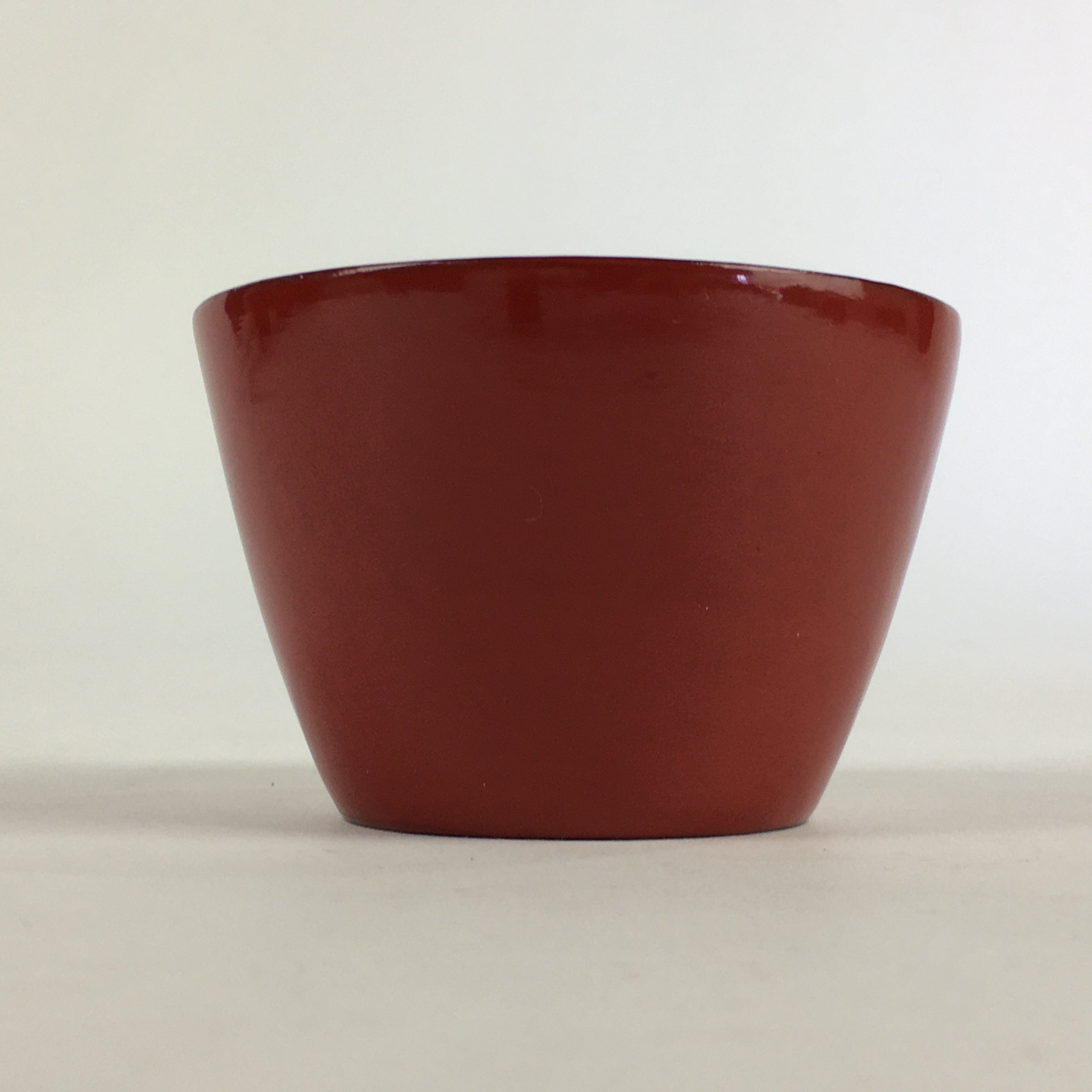 Japanese Wooden Lacquerware Small Bowl Vtg Urushinuri Red Kobachi UR778