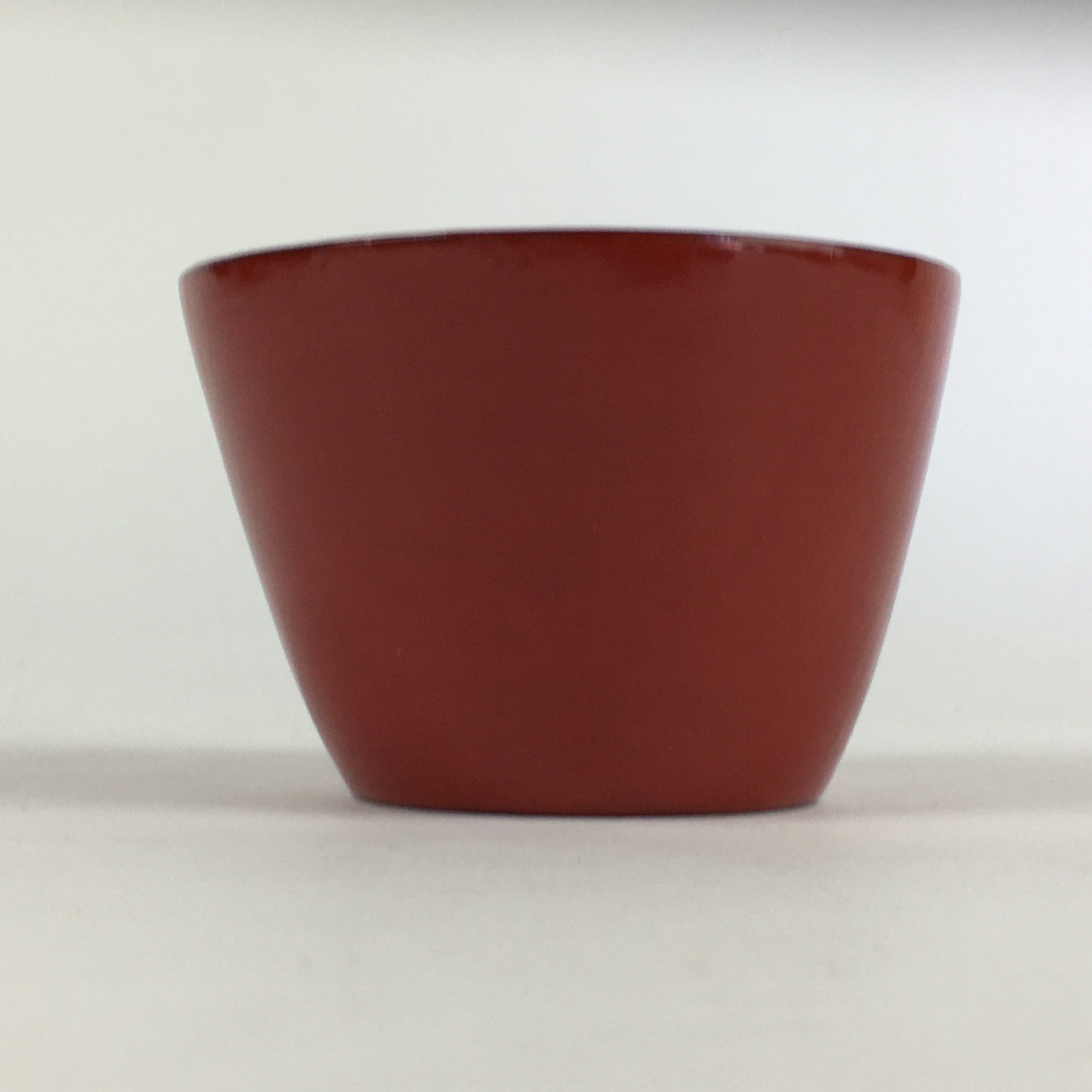 Japanese Wooden Lacquerware Small Bowl Vtg Urushinuri Red Kobachi UR780