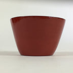Japanese Wooden Lacquerware Small Bowl Vtg Urushinuri Red Kobachi UR780