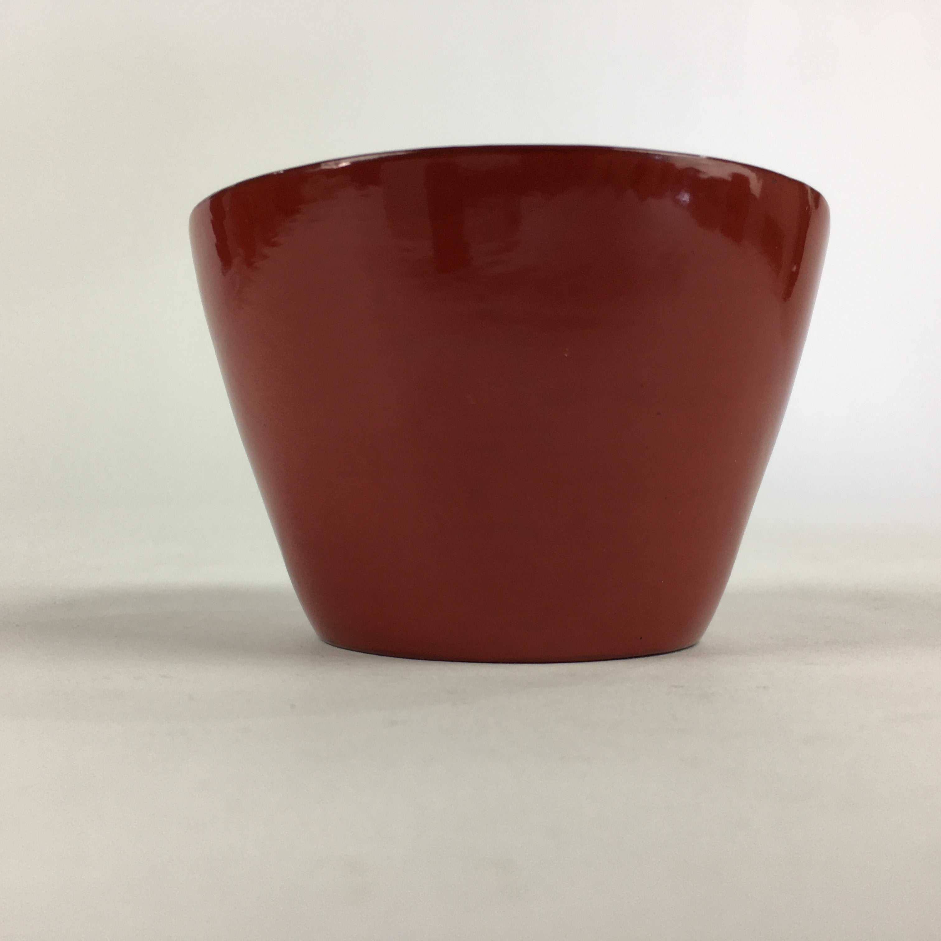 Japanese Wooden Lacquerware Small Bowl Vtg Urushinuri Red Kobachi UR781