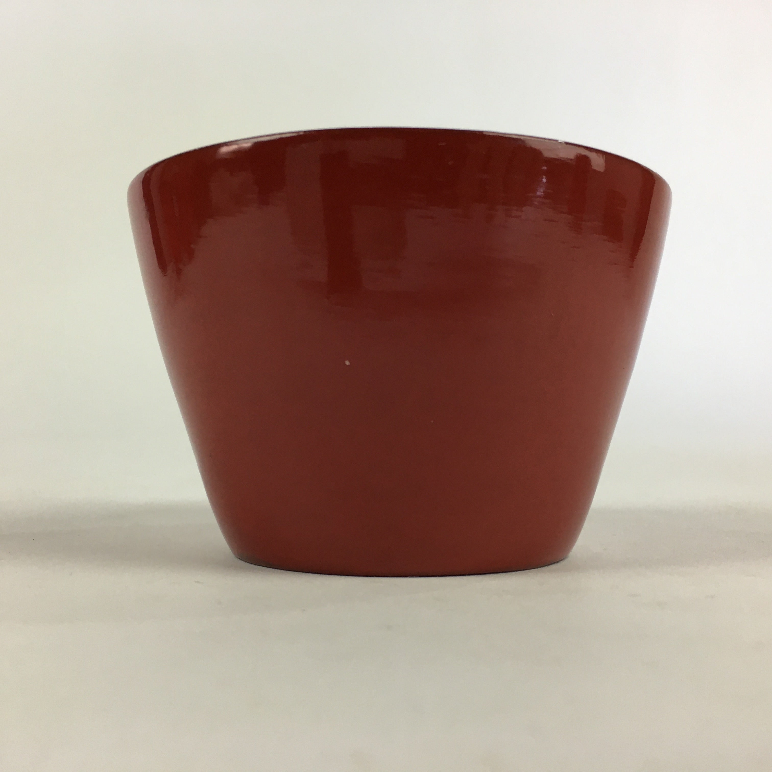 Japanese Wooden Lacquerware Small Bowl Vtg Urushinuri Red Kobachi UR781